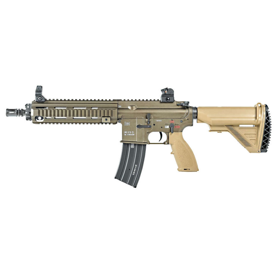 heckler & koch hk416 v2 cqb 10.5 tan